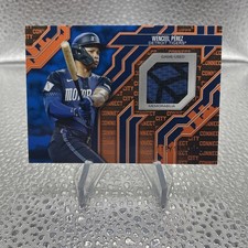2025 Topps Series 2 City Connect Swatch Collection Blue /150 Wenceel Perez Pérez