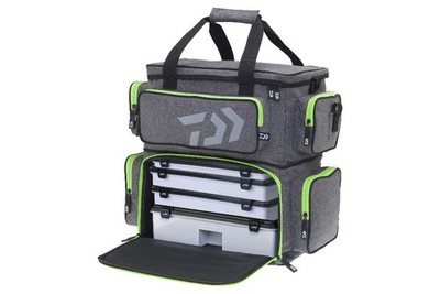 DAIWA PROREX D-BOX TACKLE BAG Kunstködertasche Tackle-Tasche inkl. 4 Boxen