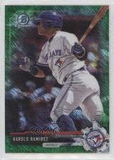 2017 Bowman Retail Green Shimmer Refractor 13/99 Harold Ramirez #BCP120 6tw