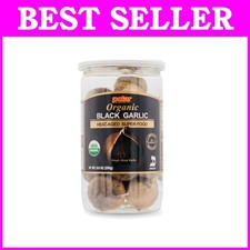 USDA Organic Black Garlic 8.8oz Pack of 6