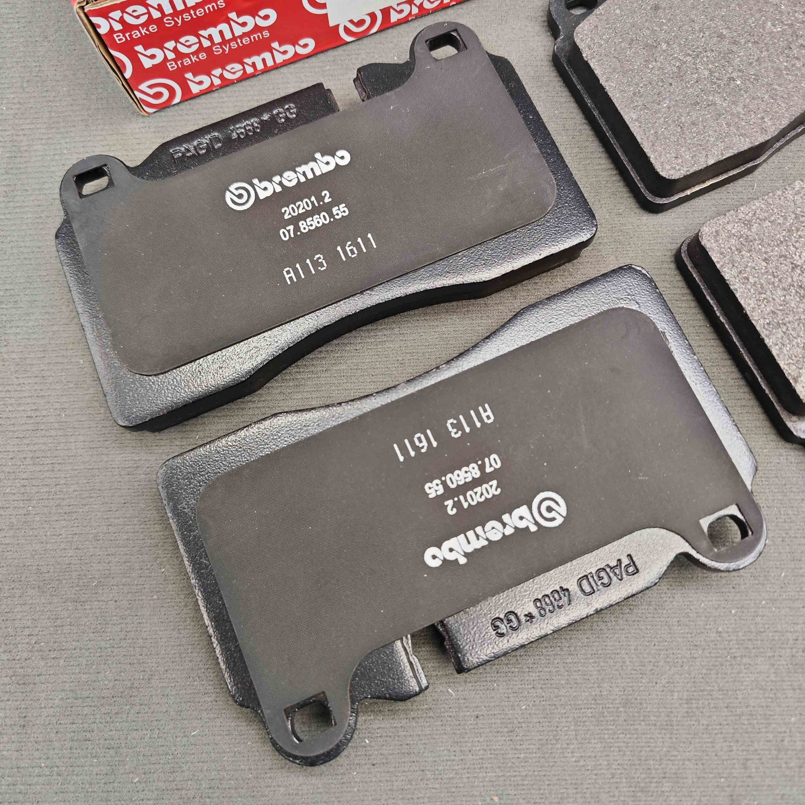 Ferrari California Rear Brake pad kits Set P/N 70003463