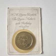 Royal Mint 1990 UK &pound;5 Five Pounds Queen Mother 90th Birthday Coin