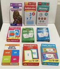 Scholastic Flash Cards Lot Math Alphabet Numbers Sight Words Star Wars Kids