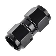 Female to Female Swivel Coupler Union Fitting Adapter Aluminum 8AN Straight