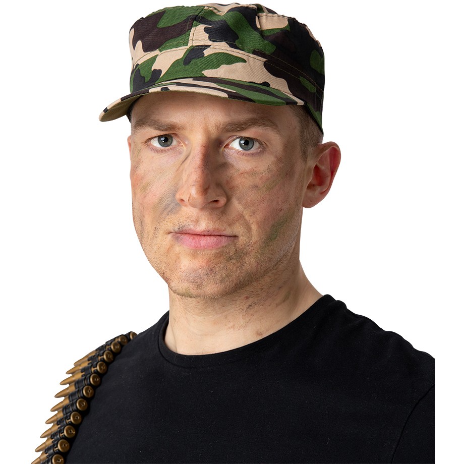 Wicked Costumes Camouflage Army Cap