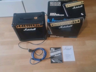 Marshall MG15 CDR Guitar Amplifier mit Originalverpackung & Bedienungsanleitung
