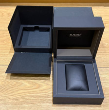 Genuine Original Swiss Rado Presentation Watch Box Case Complete Set