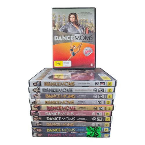 Dance Moms DVD Bundle Lot Region 4 PAL Mixed Seasons - Region 4