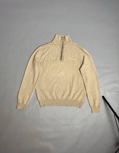 Ermenegildo Zegna Audemars Piguet Pure Cashmere Quarter Zip Sweater Men's S