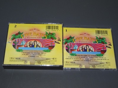 WISHBONE ASH - LIVE DATES / GERMANY 2-CD-BOX-SET 1992 (EX)