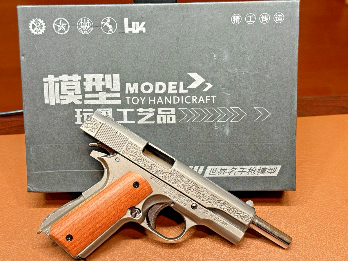 1:2 Colt M1911A1 Metal Toy Gun Seiko Damascus Floral Limited