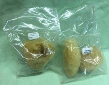 Mehron LOT OF 3 Natural Sea Sponge Reusable Makeup Applicator