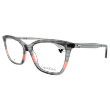 CALVIN KLEIN - CK23545 029 53/15/145 - GRAY / CORAL - NEW Authentic EYEGLASSES