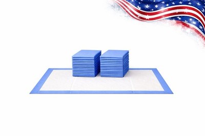 100 Pack Dog & Puppy Training Pads 36x23 Ultra Absorbent Puppy Pee Pads