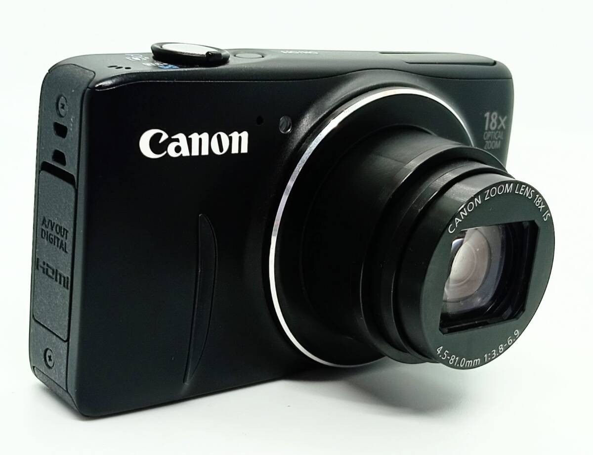 Canon SX600 HS 16MP Compact Camera 18x Zoom with Charger & SD Used