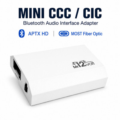 BMW CIC CCC Bluetooth Music Adapter MOST APTX E90 E60 E70 E65 iDrive