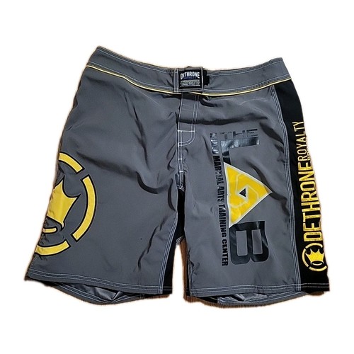 Dethrone Royalty Shorts Mens Sz 34" X 10" MMA Lab Mixed Martial Arts