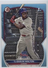 2023 Bowman Draft Sky Blue /499 TayShaun Walton #BD-183 1d59