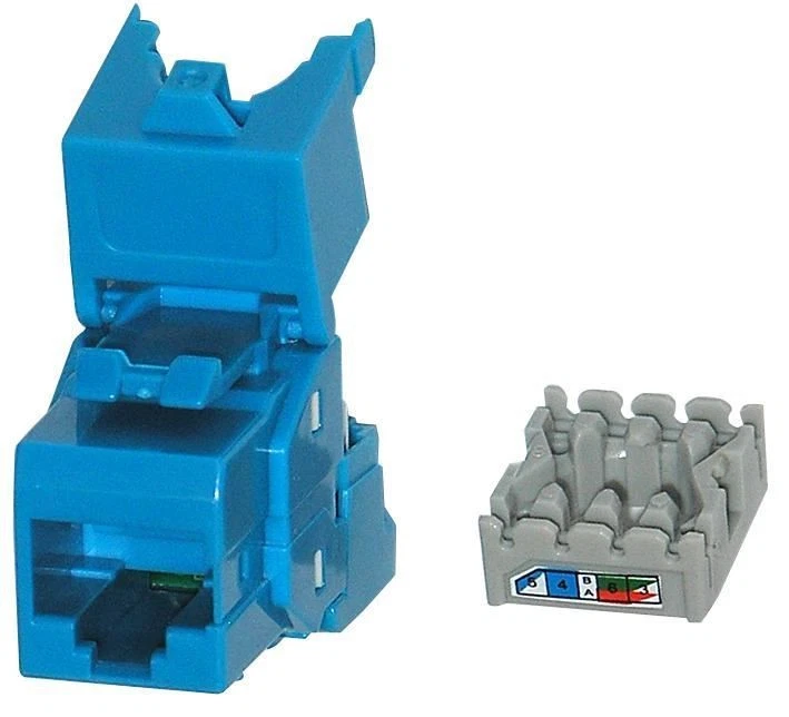 TUK - Soket Keystone Tanpa Alat Cat6 - Biru - Image 1 of 1