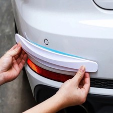 2pcs Car Bumper Protector Strip Guard Corner Protection Strips Scratch Protector