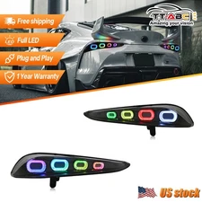 RGB Animation LED Tail Lights For 2020-2024 Toyota GR Supra A90/A91 Rear Lamp