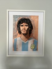 Diego Maradona by Matt Kearney