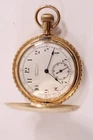 Antique Waltham Gold Filled Pocket Watch Pre-Owned Runs (43-37)