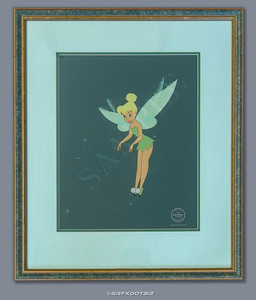WALT DISNEY STUDIOS SERICEL PLAYFUL PIXIE  PETER PAN TINKERBELL LIMITED EDITION