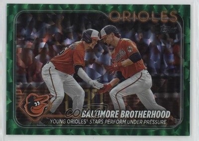 2024 Series 2 Checklist Green Foil 319/499 Gunnar Henderson Adley Rutschman 16b8