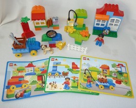 Lego Duplo 5497 Play With Numbers 4631 My First Build 6052 Vehicle Set
