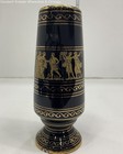 Vintage Black & 24k Gold Handmade in Greek Vase — photo 2