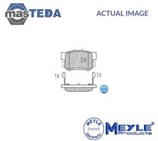 025 217 1914/W BRAKE PADS SET BRAKING PAD REAR MEYLE NEW OE REPLACEMENT