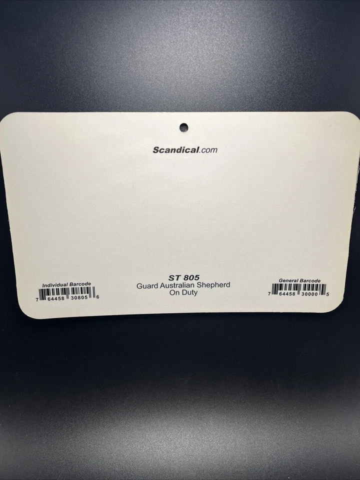 Beware! Guard Australian Shepherd On Duty Sign (5 X 8) - Image 3 of 4