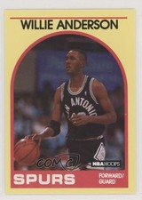 1989-90 NBA Hoops Superstars Box Set Willie Anderson #86 1k3