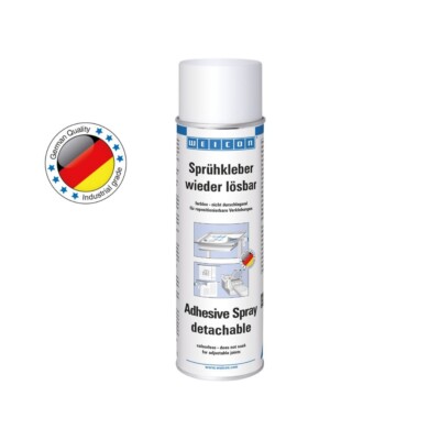 WEICON Sprühkleber wieder lösbar für leichte Materialen transparent | 500 ml