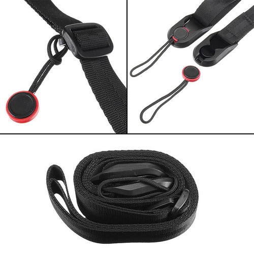 Tracolla universale sgancio rapido cinghia per fotocamera fotocamera cinghia di trasporto per DSLR GoPro - Foto 2 di 8