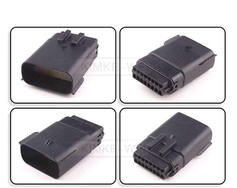 16 Pin/Way Molex MX150 Motorcycle Automotive Male Female Connector