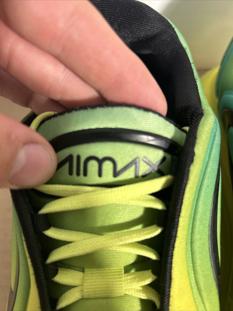 Nike Air Max 720 Volt Green Men's Size Athletic Running Shoes