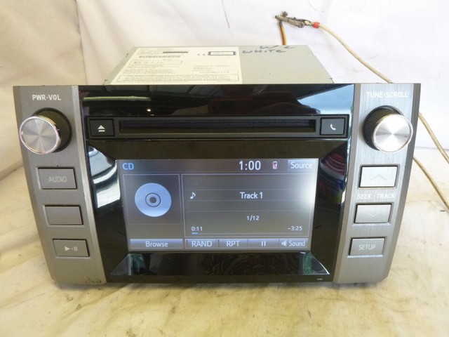 2016-2019 Toyota GPS Navigation Premium Entune App HD Radio XM OEM Head