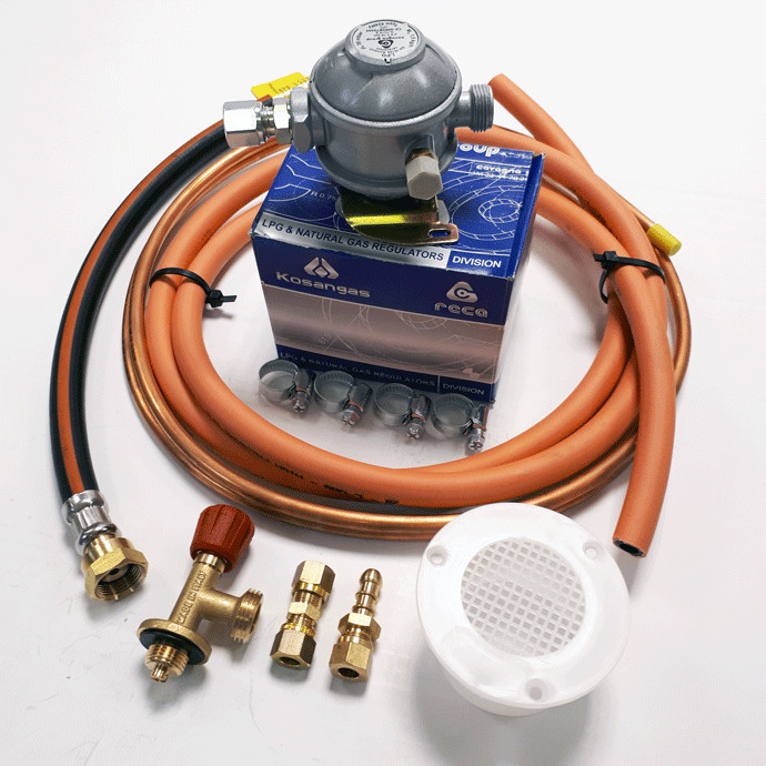 BULKHEAD REGULATOR KIT - DOMETIC SMEV 9222 9722 8821 CAMPERVAN MOTORHOME
