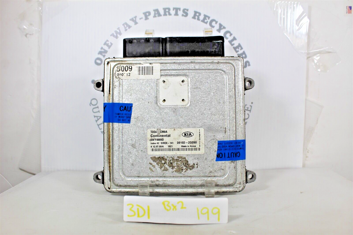 391022G090 KIA Forte 2010 2.0L Engine Control Unit ECU
