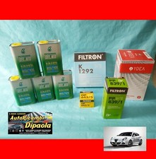 KIT TAGLIANDO ALFA ROMEO GIULIETTA 1.6 2.0 JTDM 5L SELENIA 5W30 + KIT 4 FILTRI