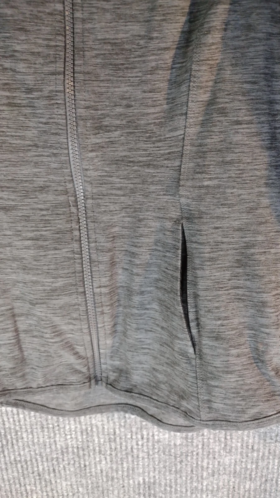 yogalicious lux full zip fitted thumbholes jacket
