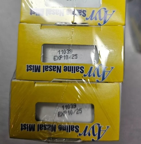6 Pack Saline Nasal Mist Ayr NASAL SPRAY Exp. Date 10/2025 1.69 fl.oz Each - Picture 5 of 5