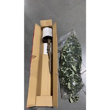 Pre-Owned Faux Olive Tree 5.9ft Artificial Indoor Decor w/ Leaves  Fruits Green