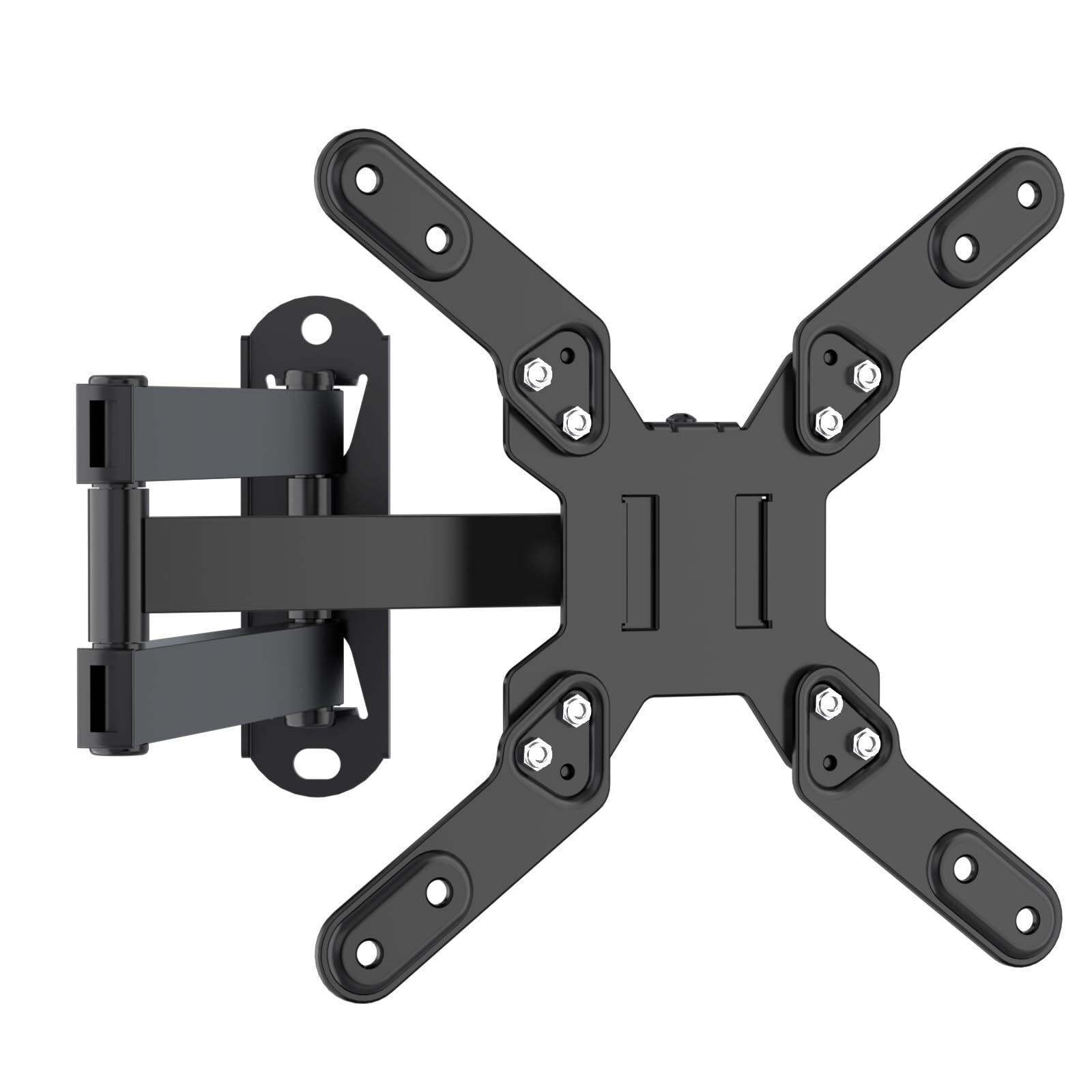 Full Motion TV Wall Mount, Swivel TV Bracket with Articulating Arm Tilt Exten...