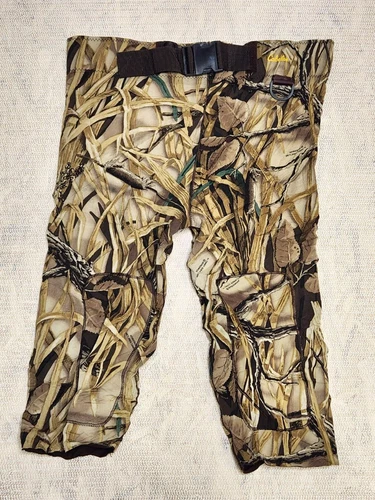 Cabela's Advantage Wetlands Camo Waders Size 12 (30-36W) - Leg length altered