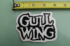 GULLWING Gull Wing Skateboard Trucks Punk 1980's Vintage Skateboarding STICKER