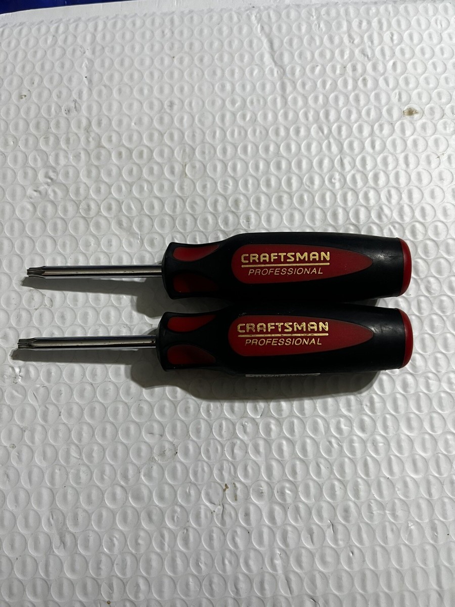 Craftsman Professional Stubby Torx Drivers, T27, T30 x 2.5
