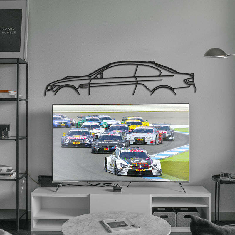 Wall Art Home Decor 3D Acrylic Metal Car Auto Poster USA E92 M3 Classic